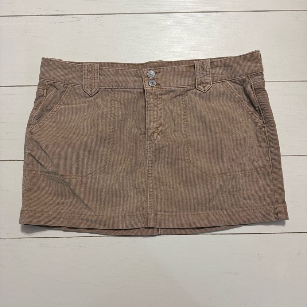 American Eagle Corduroy Mini Skirt